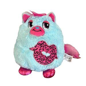 Misfittens Cats Surprise Collectible Plush - Wave 3 BIG Cats 9.5” Blue Pink Lips